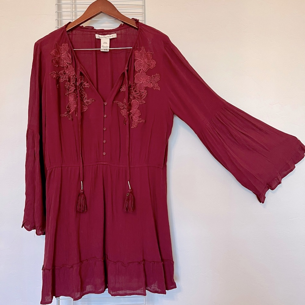 American Rag size XXL maroon dress